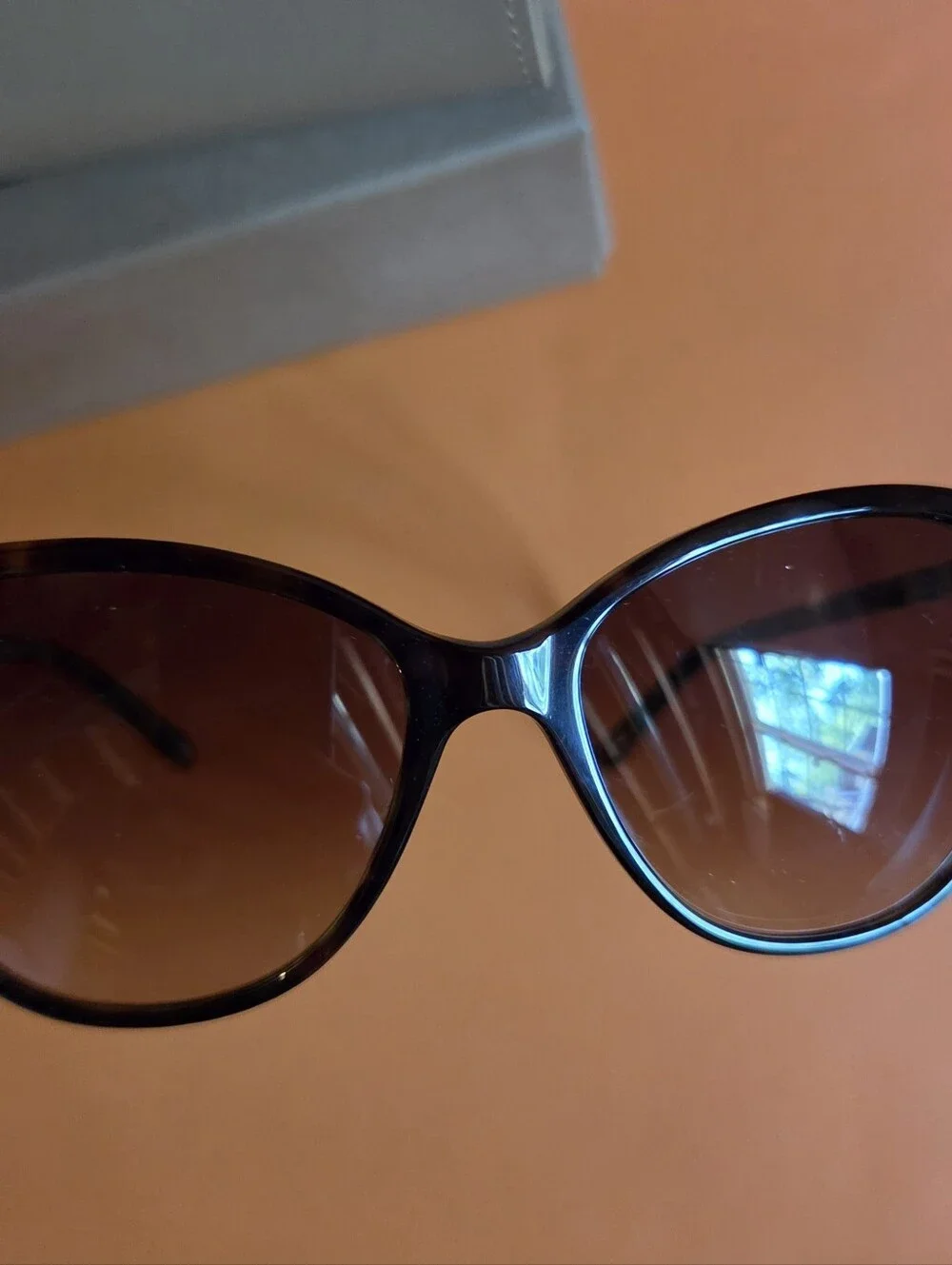 BURBERRY BE4216 Dark Havana Brown Gradient Sunglasses New with Box